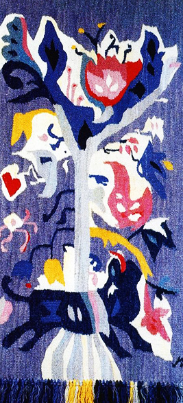 Гобелен «Лев». 1993. Вовна, ручне ткацтво